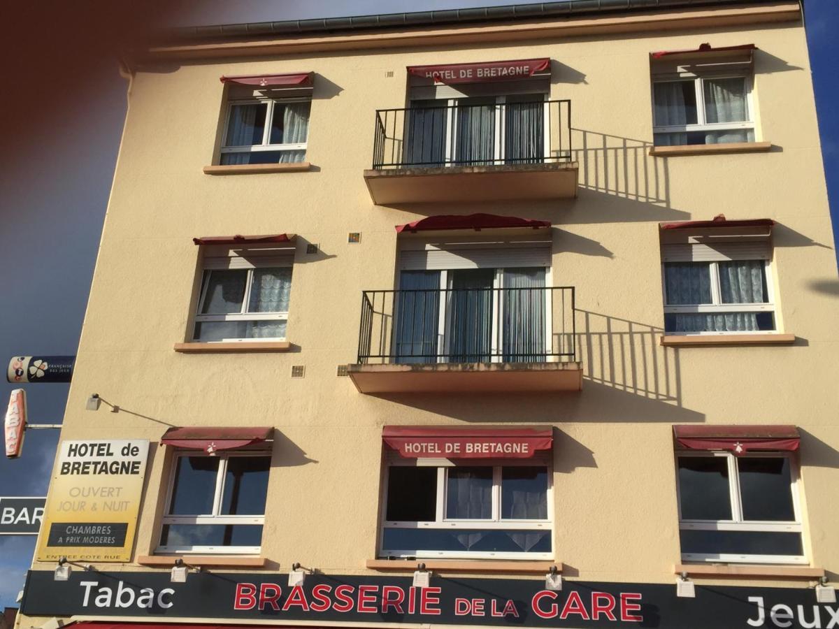 Hotel De Bretagne Fougères المظهر الخارجي الصورة
